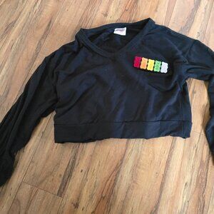Haribo Gummy Bears Cropped Sweatshirt S